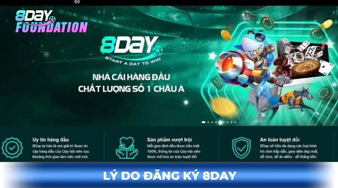 Lý do nên đăng ký 8day